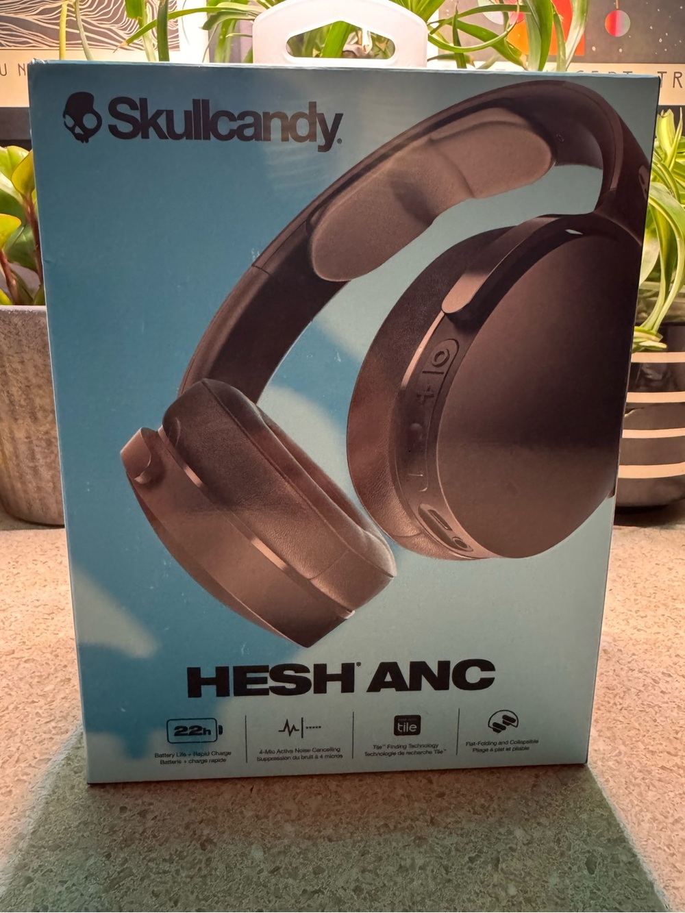 Skullcandy Hesh ANC Wireless Headphones – True Black – ❗️ BRAND NEW - SEALED❗️